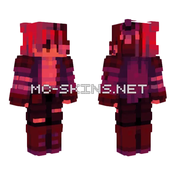 Update Four Ignore Minecraft skin, front and back