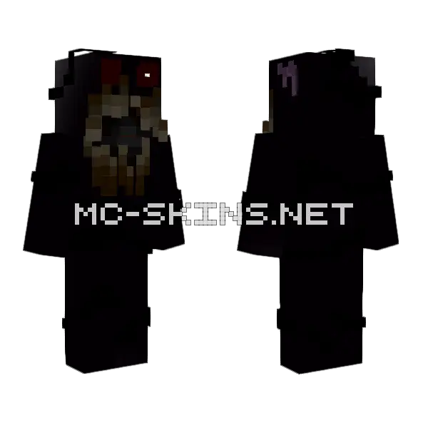 Ur Lovely Nightmare 3 Minecraft skin, front and back