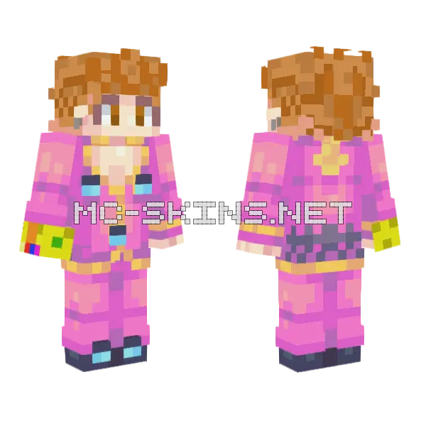 UrielO Giovana Minecraft skin, front and back