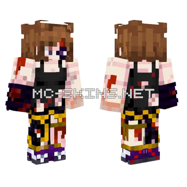 Usi 2 0 Minecraft skin, front and back