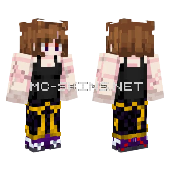 Usimadreada Skin Minecraft skin, front and back