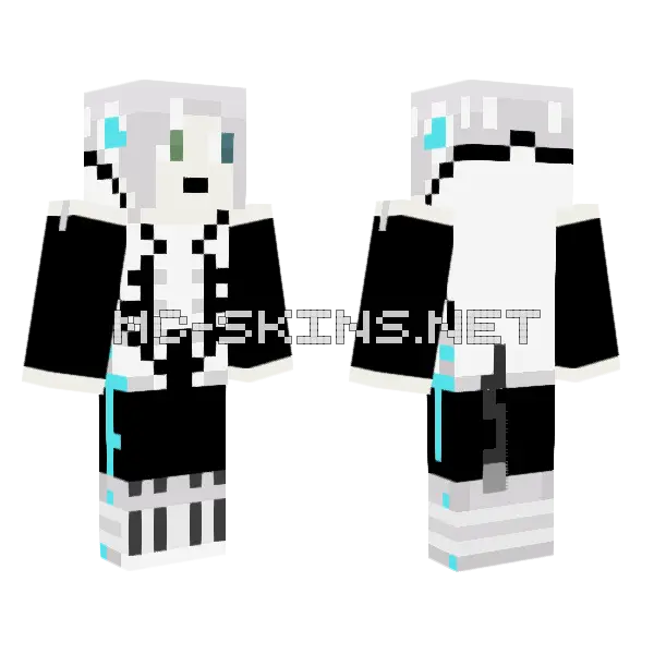Utatane Piko Skin Minecraft skin, front and back