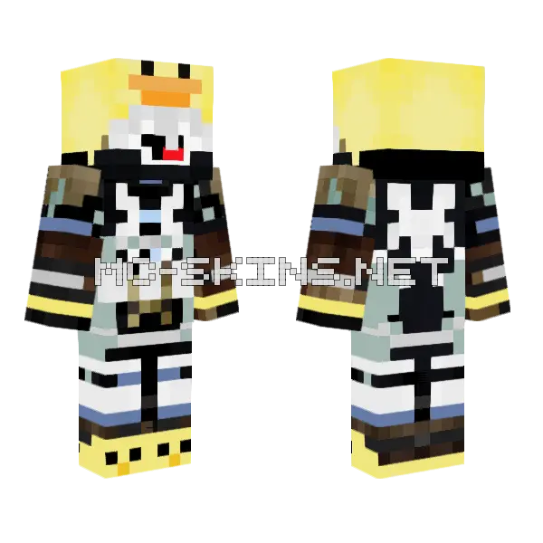 Uuuaaaggghhhh Penguin Skin Minecraft skin, front and back