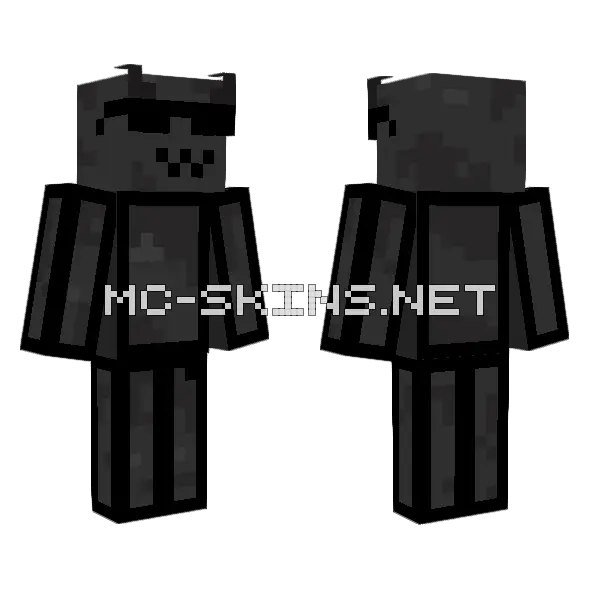 Uvgf Cbyt675bcvfg T6y7 Minecraft skin, front and back