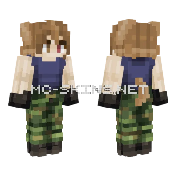 V Orion Stage 2 Minecraft skin, front and back