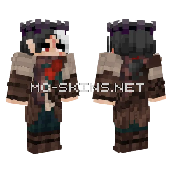 V River Stage 2 Minecraft skin, front and back