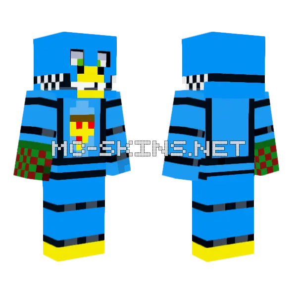 Vac The Owl Minecraft skin, front and back