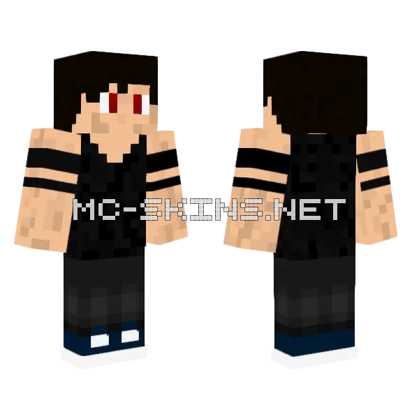 Valentao Minecraft skin, front and back