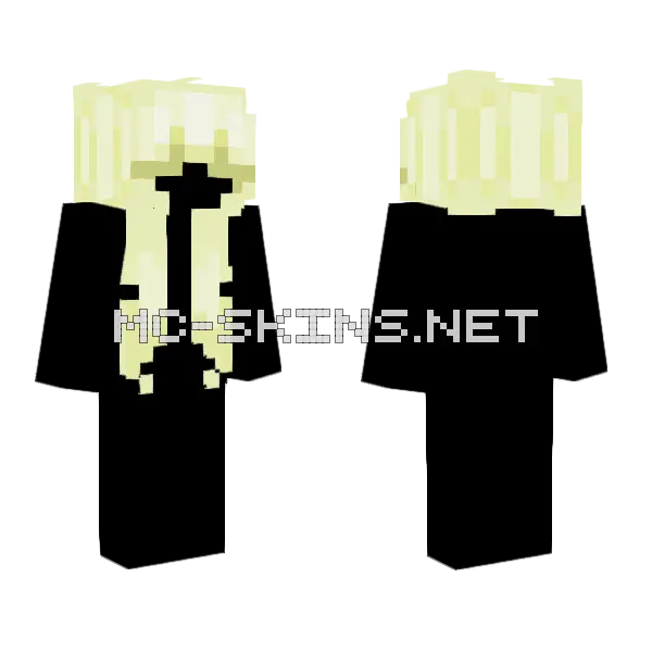 Valley HB Minecraft skin, front and back