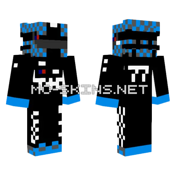 Valtteri Bottas Skin Minecraft skin, front and back