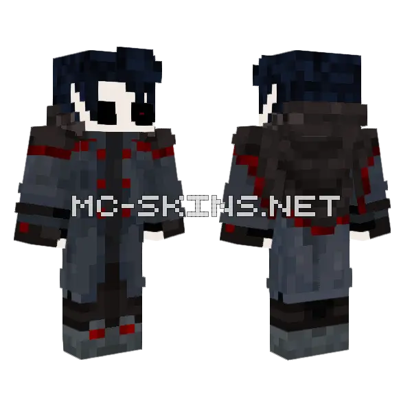 Vampire Skin Minecraft skin, front and back