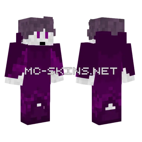 Vampires Vs Hunters Meowvic Minecraft skin, front and back
