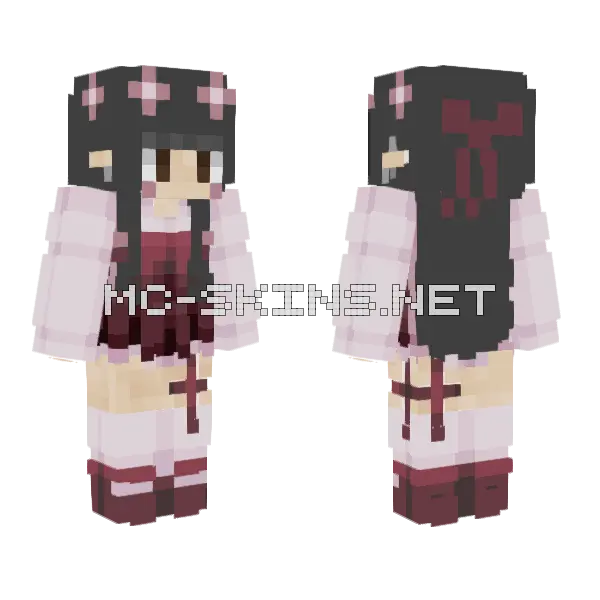 Vampy Edited 7 Minecraft skin, front and back
