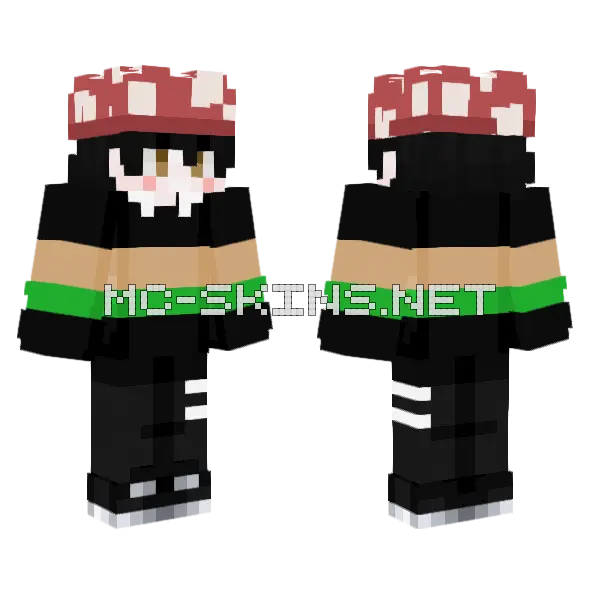 Varala Minecraft skin, front and back