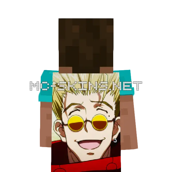 Vash the Stampede cape, outside and lining