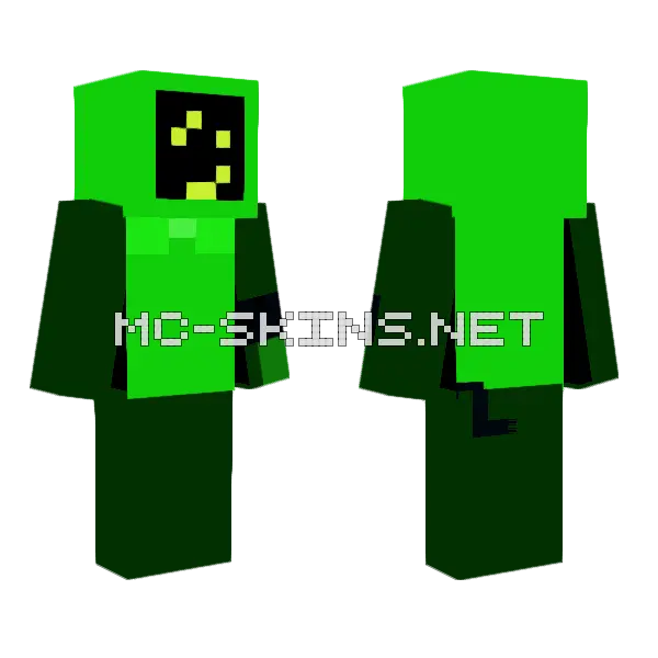 Vee Dandys World Minecraft skin, front and back