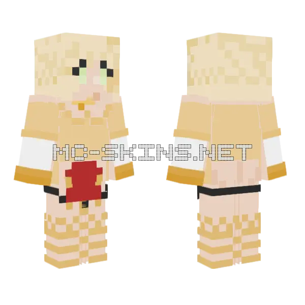 Velkyen Minecraft skin, front and back