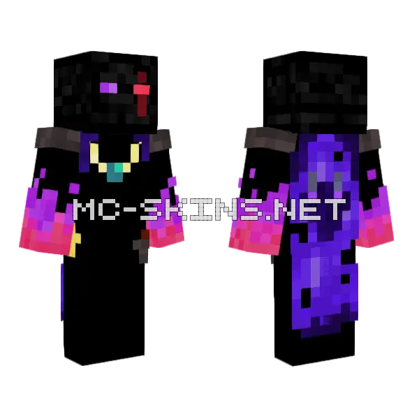 Vengeful Prince Minecraft skin, front and back