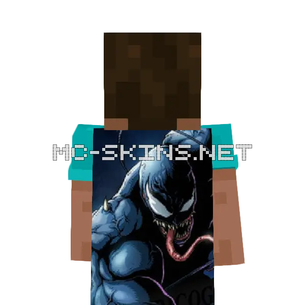 Venom cape, outside and lining