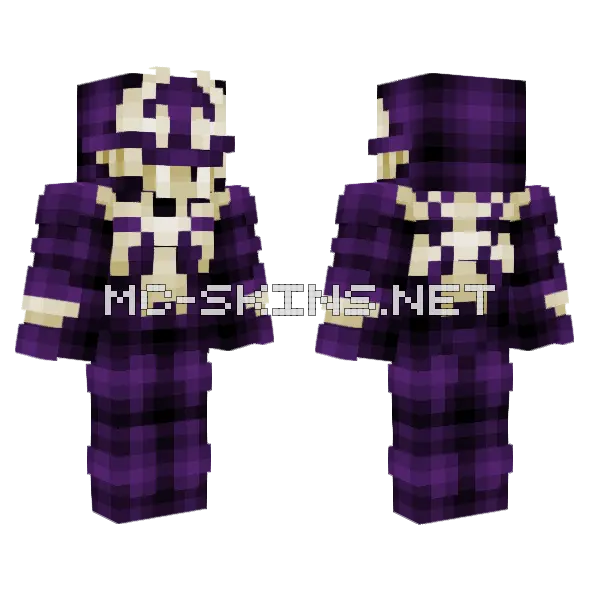 Venom Skin Minecraft skin, front and back