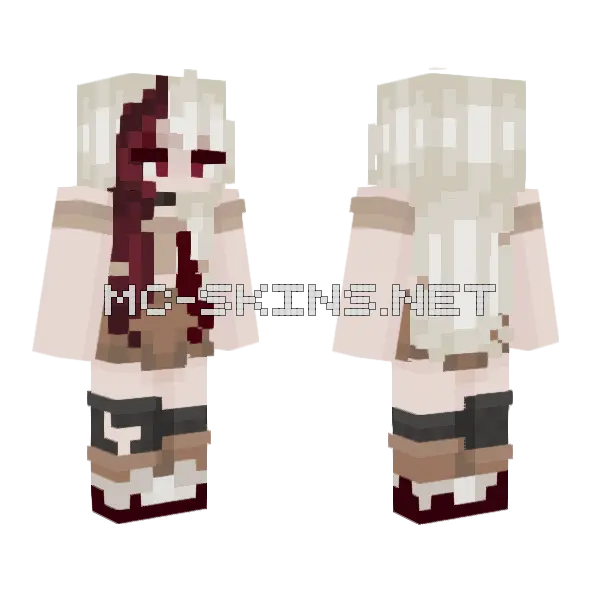 Vepr 2 Minecraft skin, front and back