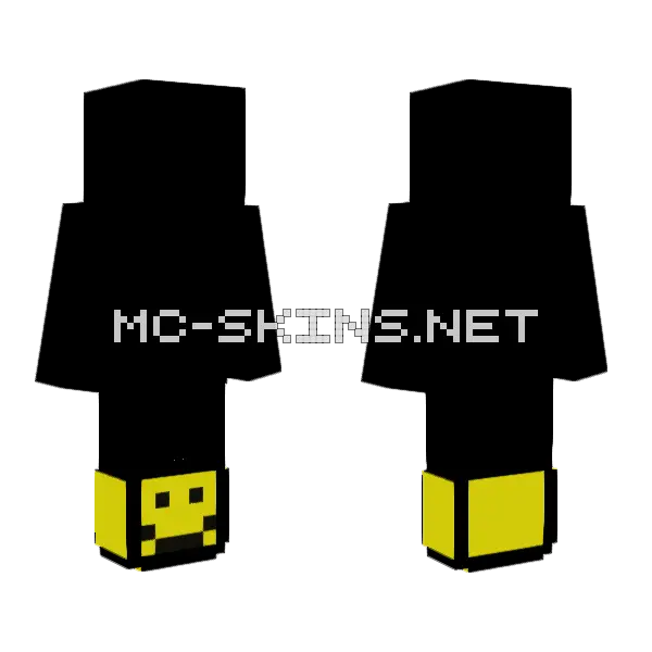 Verity Minecraft skin, front and back