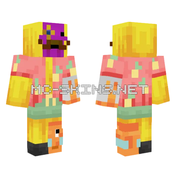 Veterinerbey Skin Minecraft skin, front and back