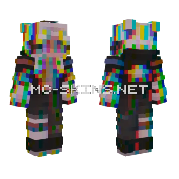 VHS Tape Skin Minecraft skin, front and back