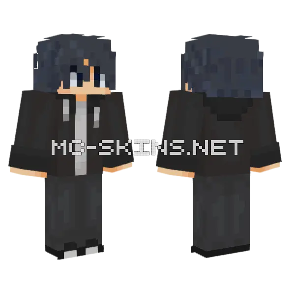 Vi N Minecraft skin, front and back