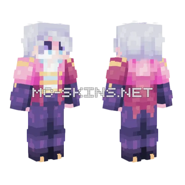 Victor Nikiforov Skin Minecraft skin, front and back