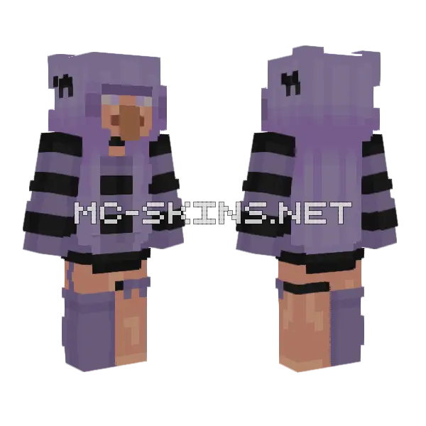 Villager Dangerousdana Minecraft skin, front and back