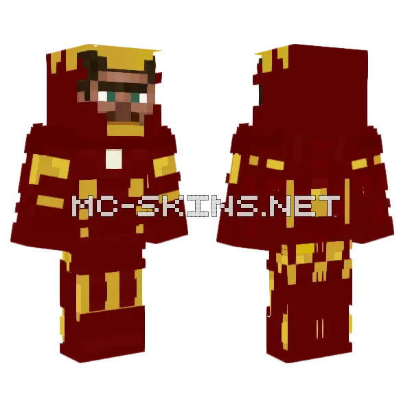 Villager Diawolf Minecraft skin, front and back