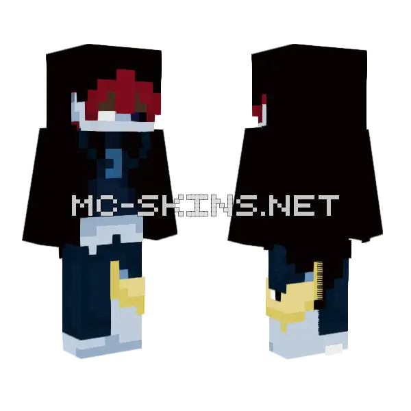 Villain Skin Minecraft skin, front and back