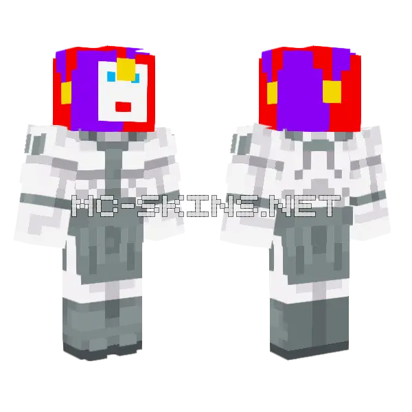 Viltrumite Mpeg Minecraft skin, front and back