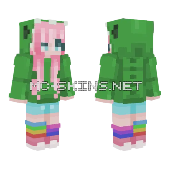 Vinny Rm Minecraft skin, front and back