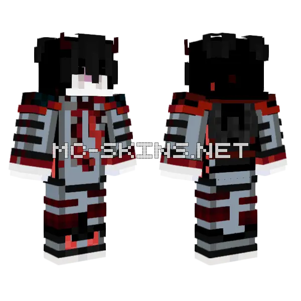 Vinpras123 Minecraft skin, front and back