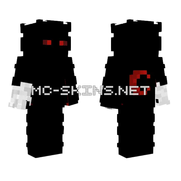 Vio Robot Minecraft skin, front and back