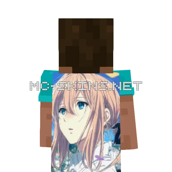 Violet Evergarden cape, outside and lining