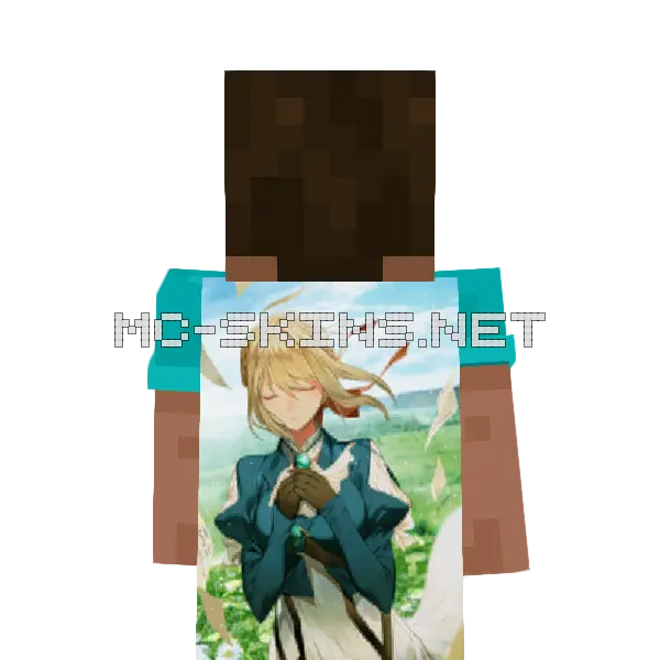 Violet Evergarden Flying cape, outside and lining