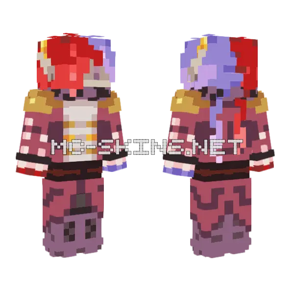 Violet Queen of the End, front and back