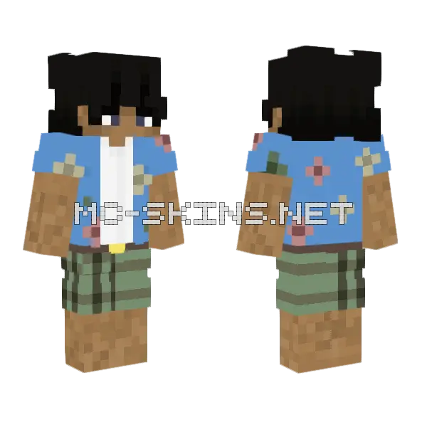 Viqqo Skin Minecraft skin, front and back