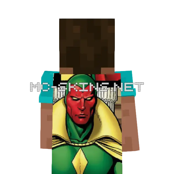 Vision cape, outside and lining
