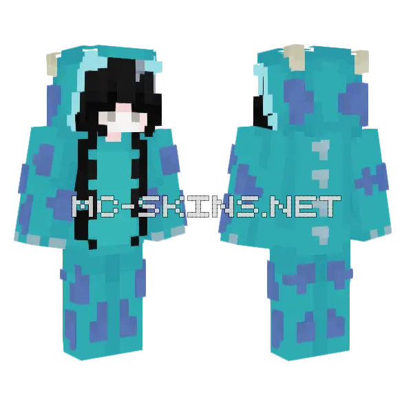 Vivi 3 Minecraft skin, front and back