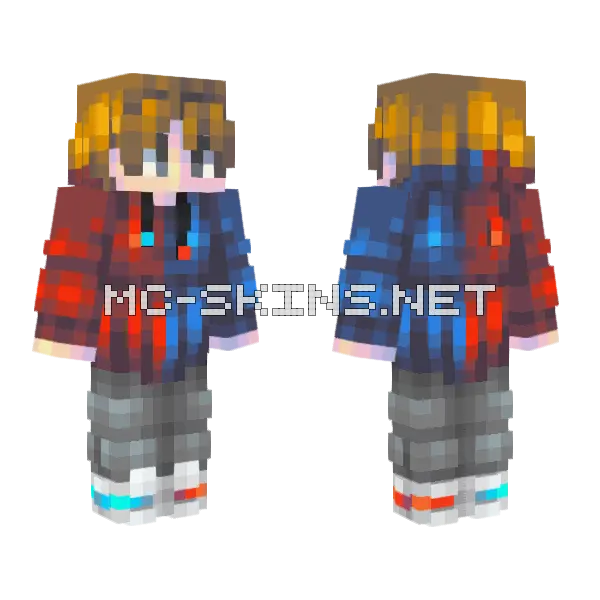 Vogel Im Käfig Minecraft skin, front and back