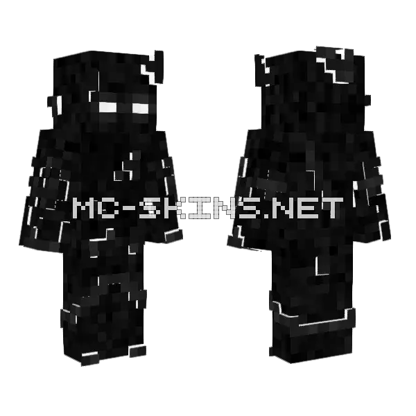 Void Eve Minecraft skin, front and back