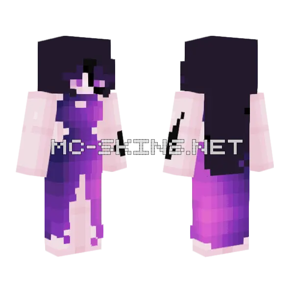 Void Persona Ce Minecraft skin, front and back