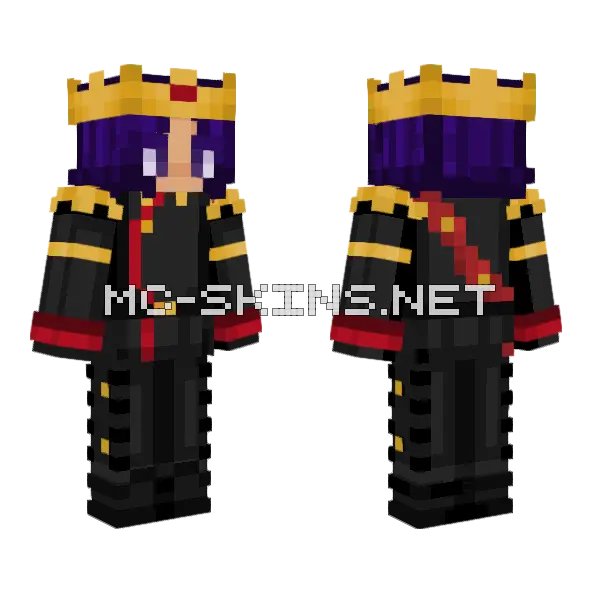 Voni Minecraft skin, front and back