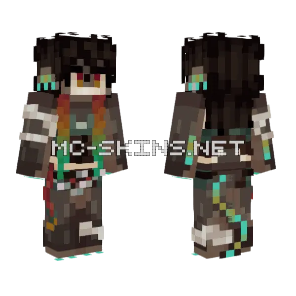 Voyage Boy Minecraft skin, front and back