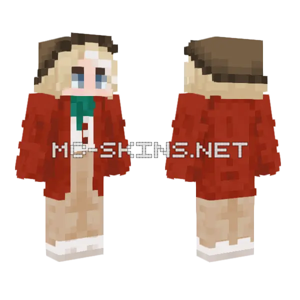Vsmpr Thomasinnit Minecraft skin, front and back