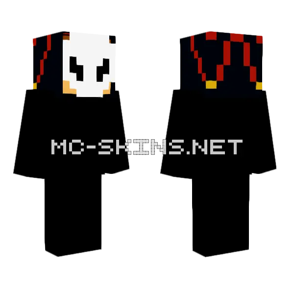 Vssxvc Minecraft skin, front and back